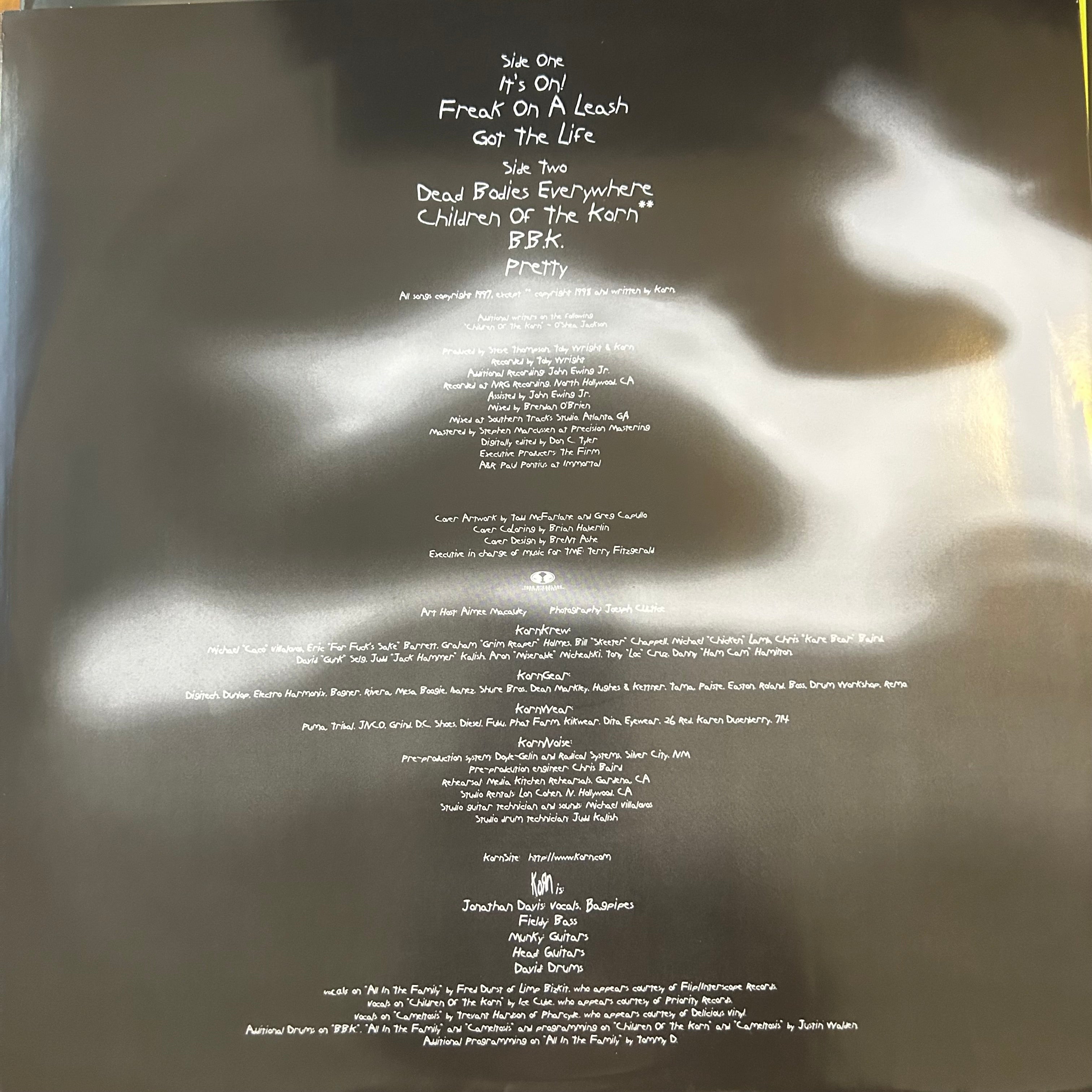 Follow The Leader, Korn - Limited Edition - Coloured Vinyl