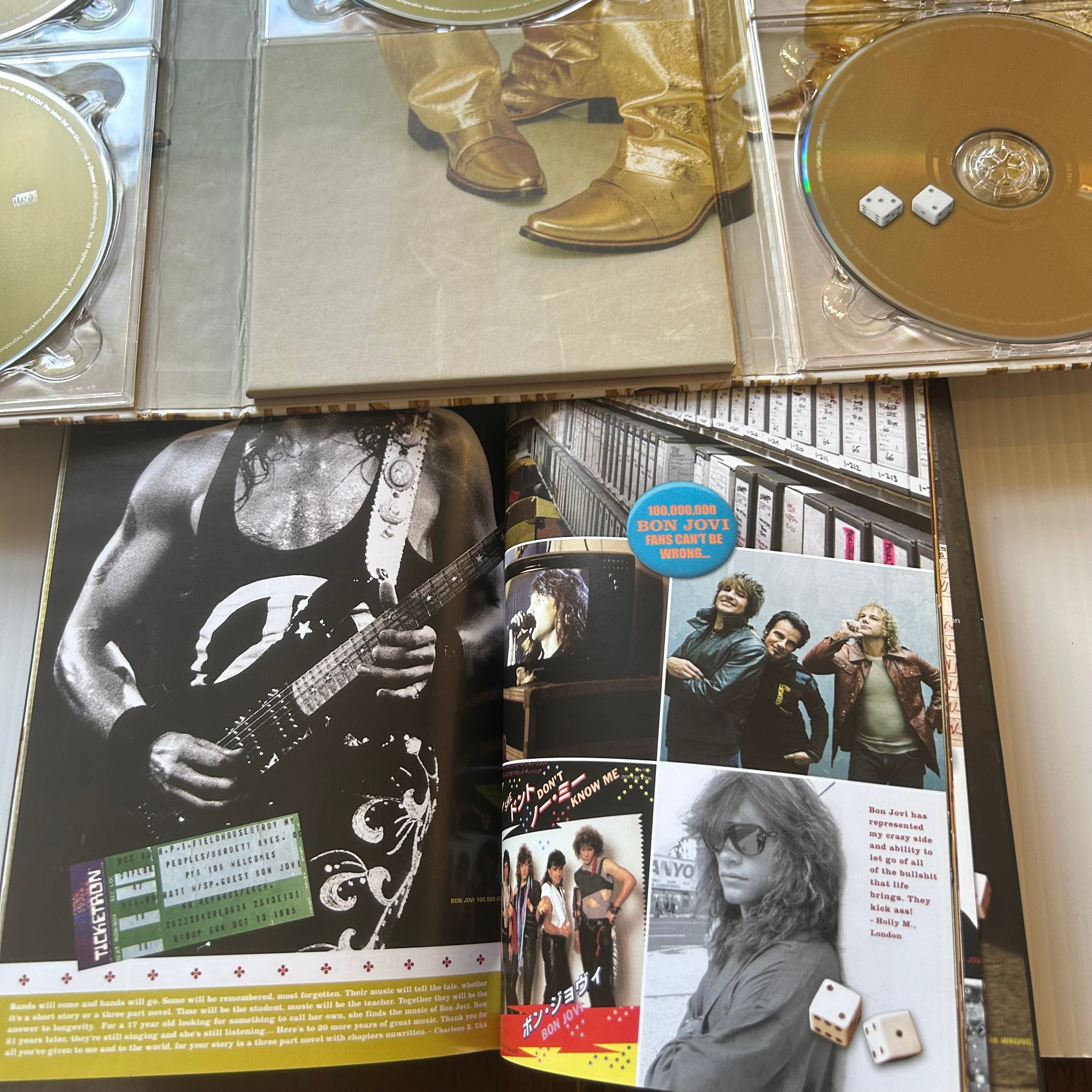 100,000,000 Bon Jovi Fans Can't Be Wrong, Bon Jovi - CD Box Set