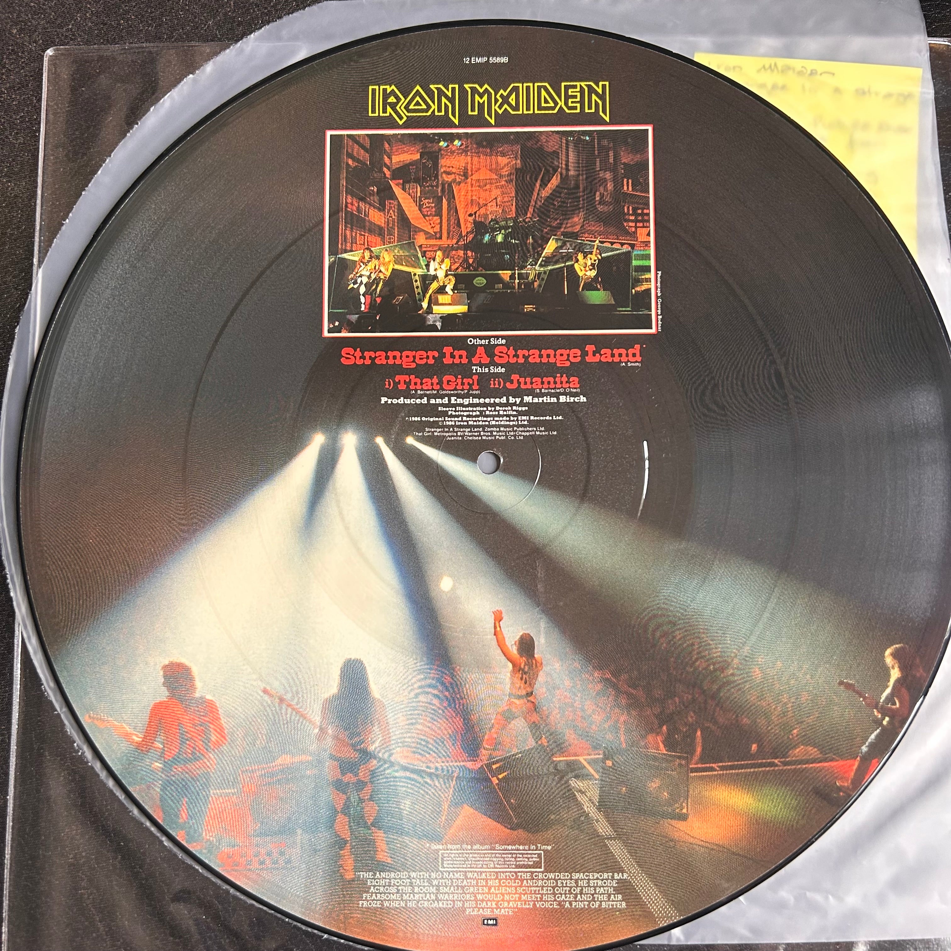 Stranger In a Strange Land, Iron Maiden-Picture Disc – Gravestone