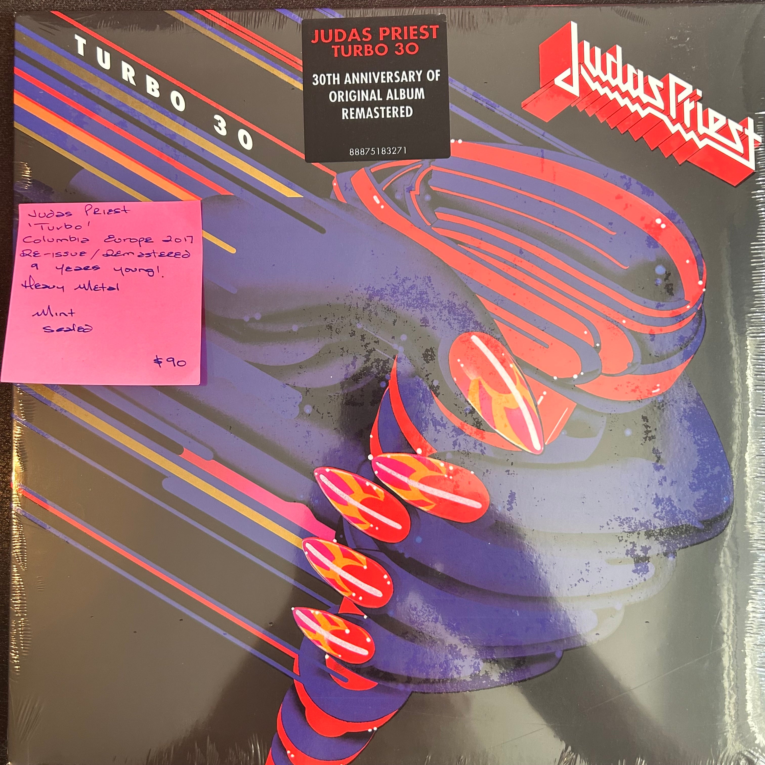 Turbo 30th Anniversary, Judas Priest - Sealed – Gravestone Records