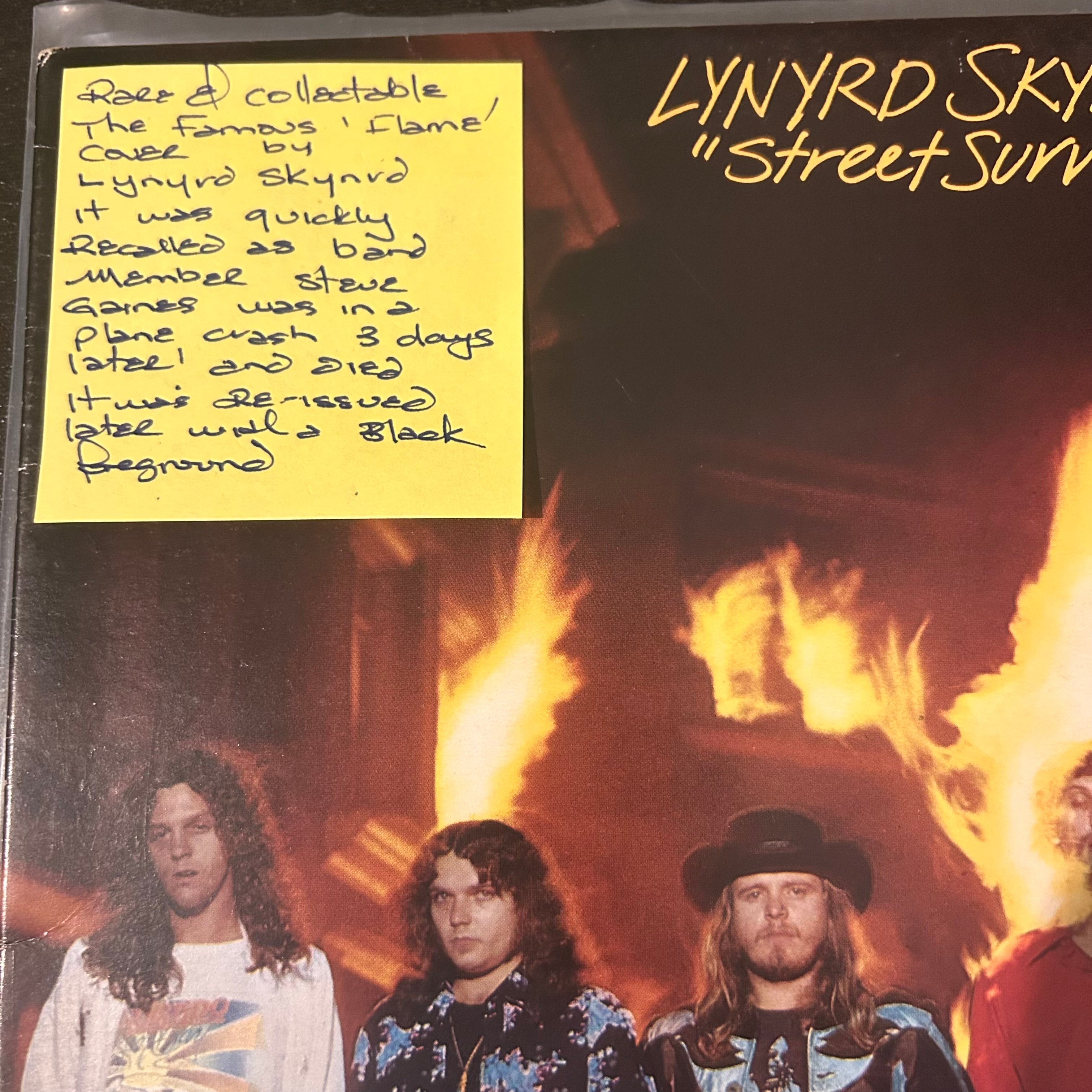 Street Survivors, Lynyrd Skynyrd - Rare Flame Cover – Gravestone