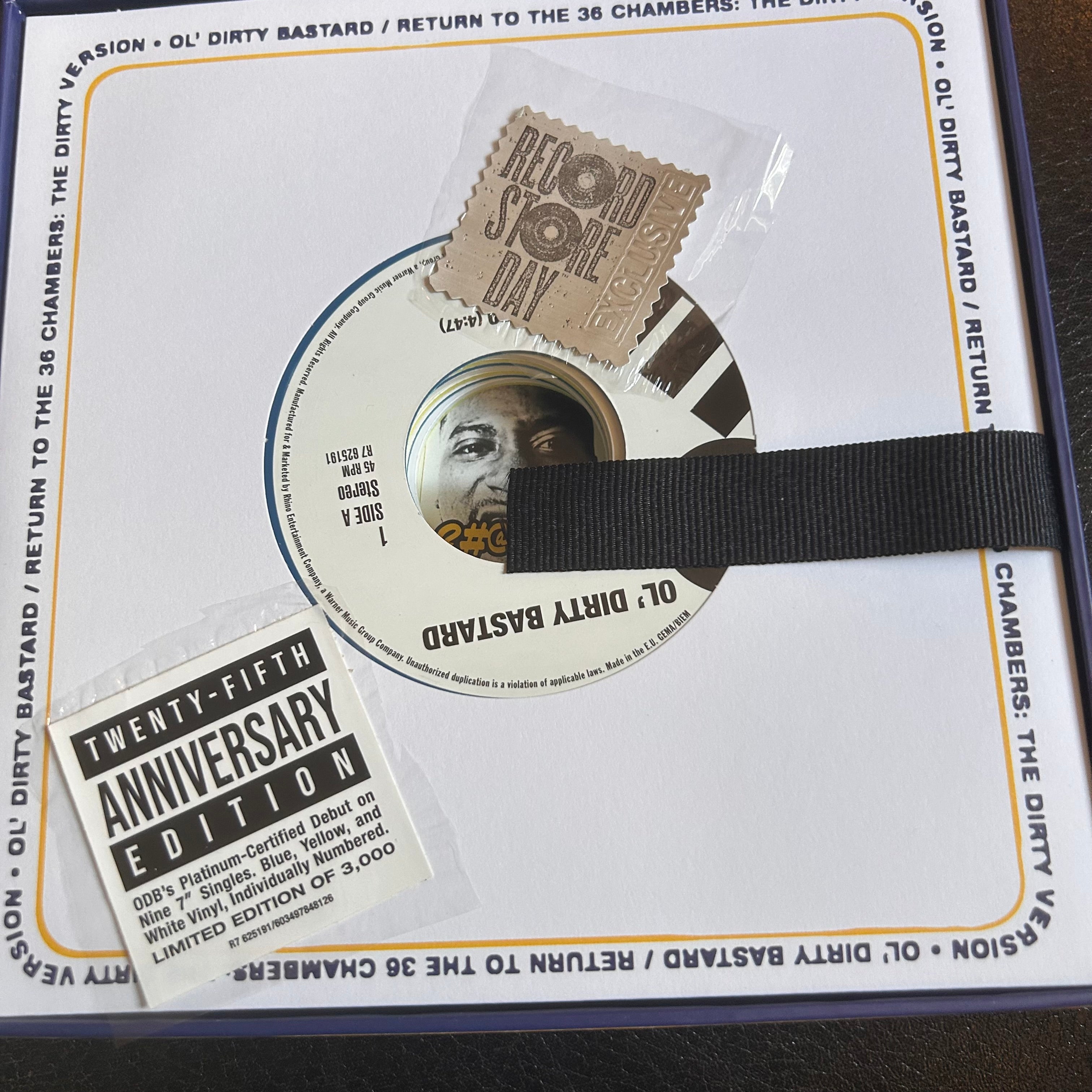 Box Set Numbered 1831, Ol' Dirty Bastard - 7''Single Box Set